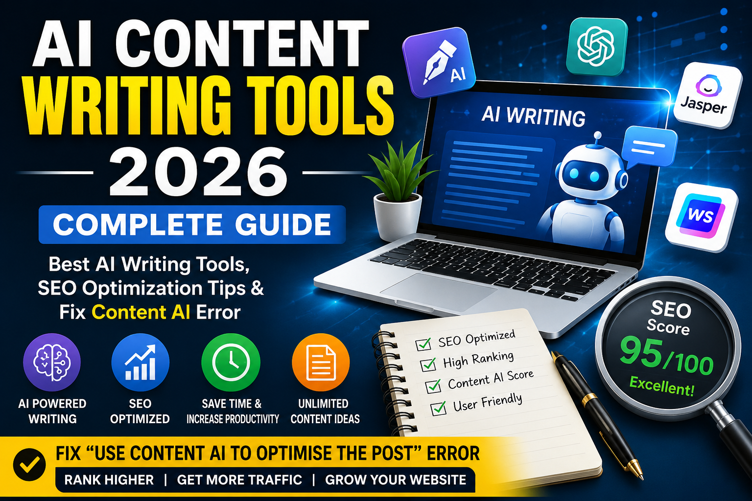 ai content writing tools 2026