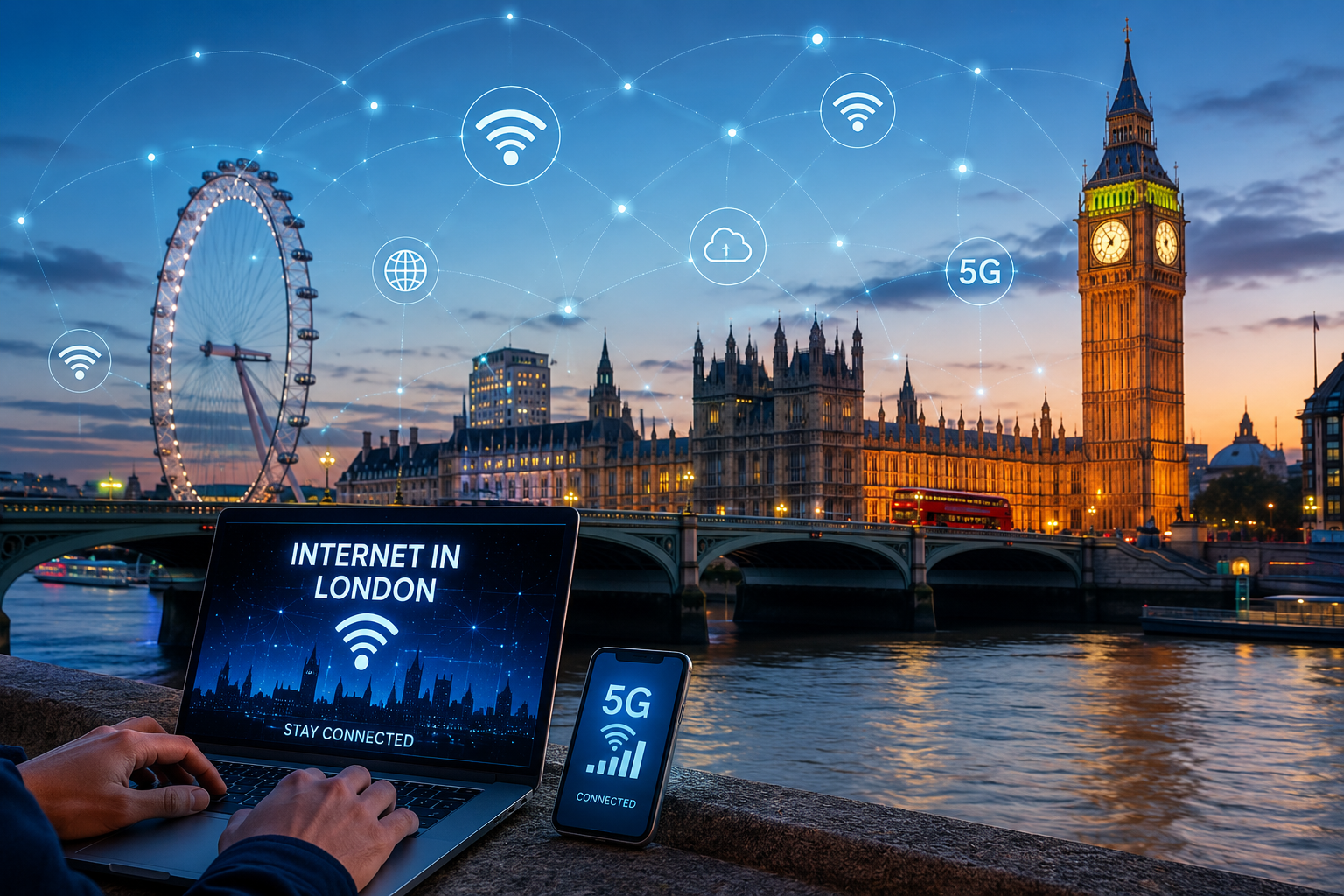 internet in london