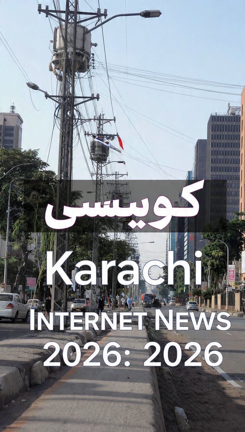 best Karachi Internet News 2026: Fiber Expansion Aur Digital Connectivity Mein Tezi