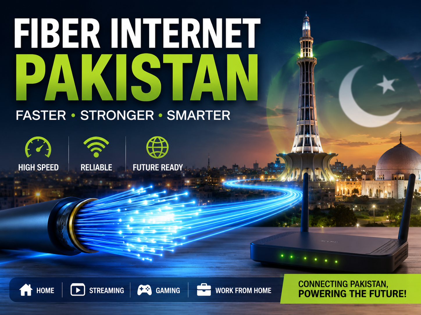 Fiber Internet Pakistan
