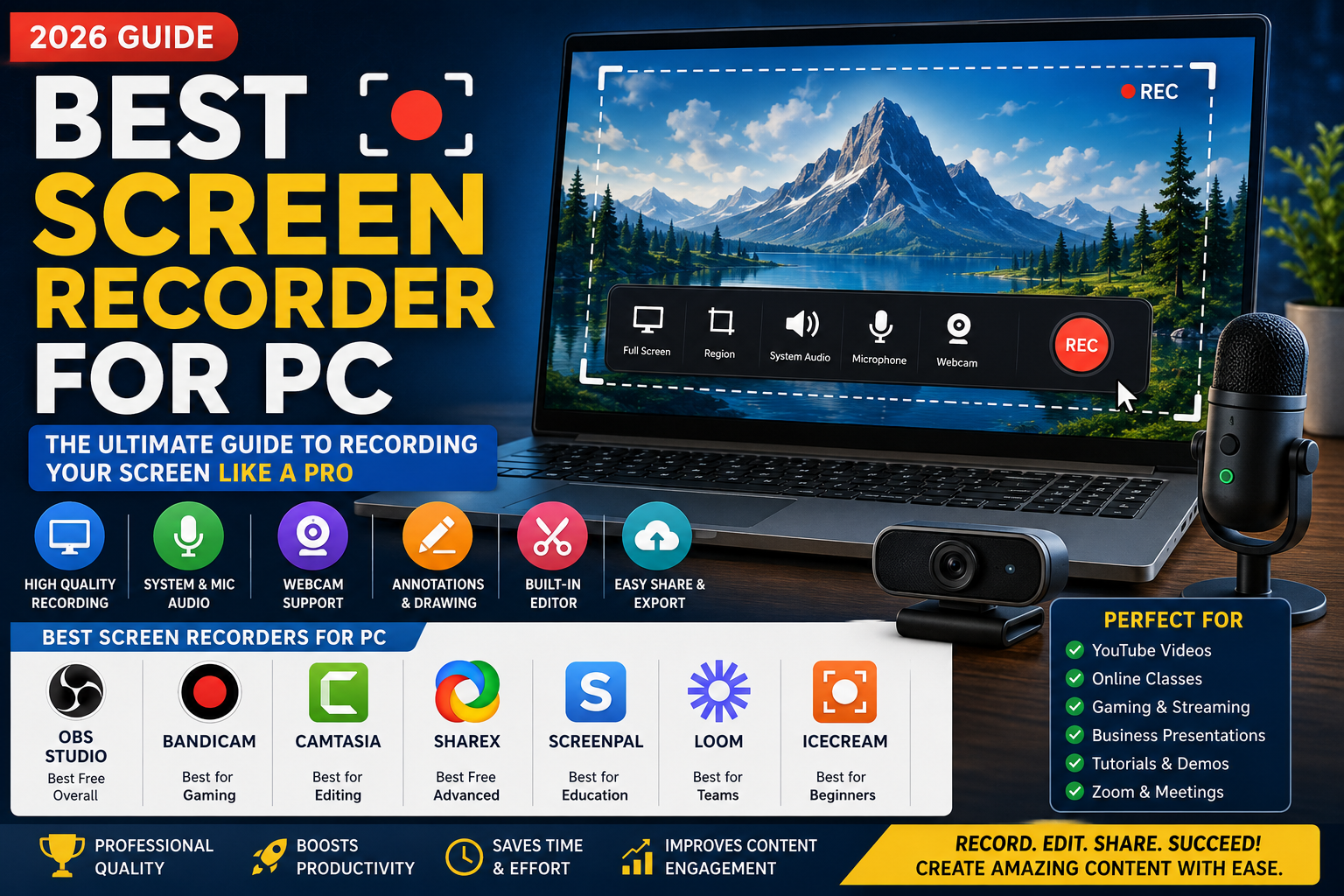 Best Screen Recorder for PC