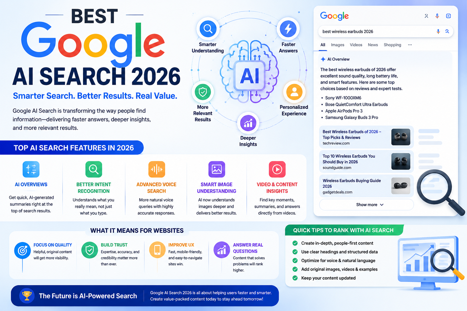 Best Google AI Search 2026: