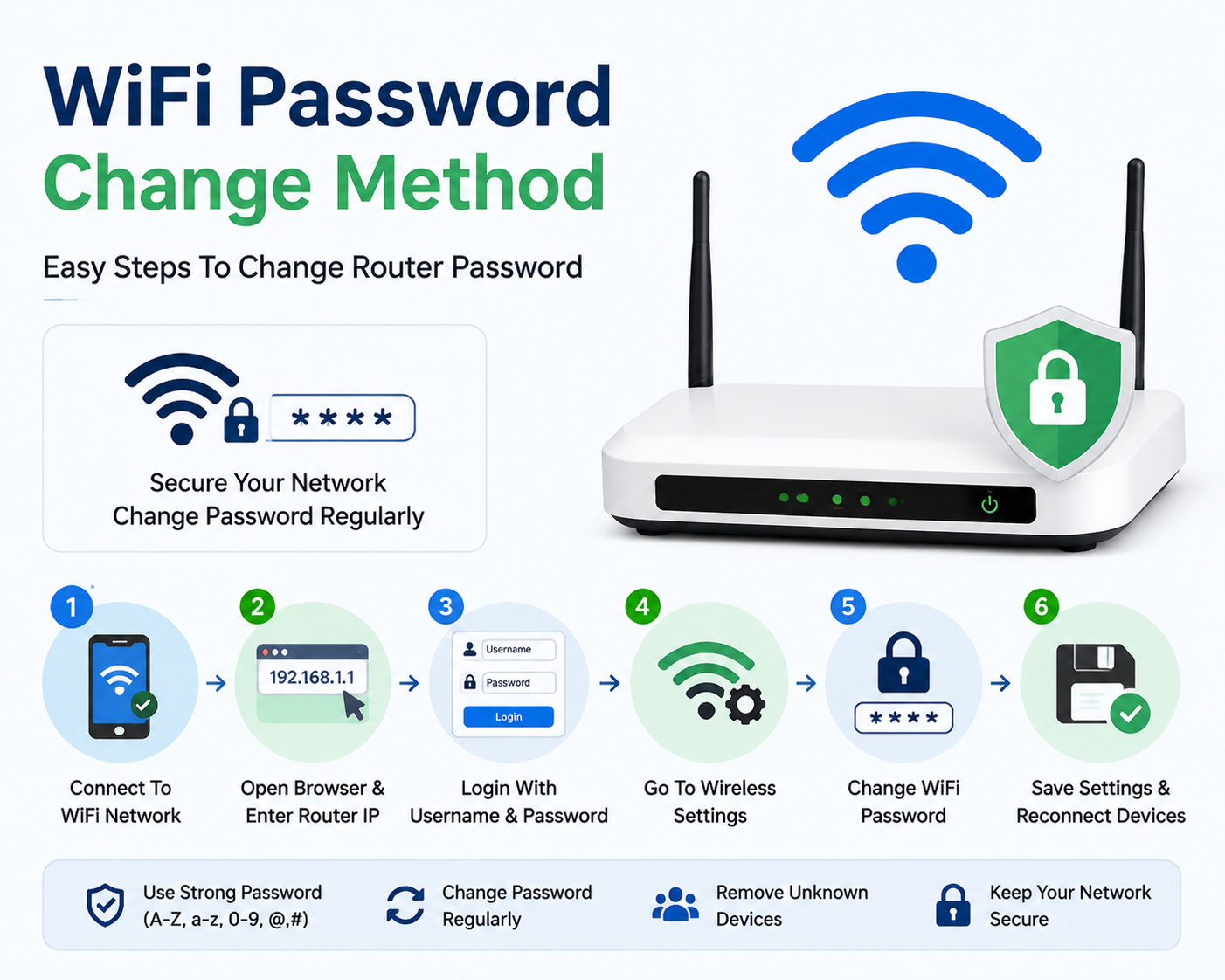 Best WiFi Password Change Method 2026