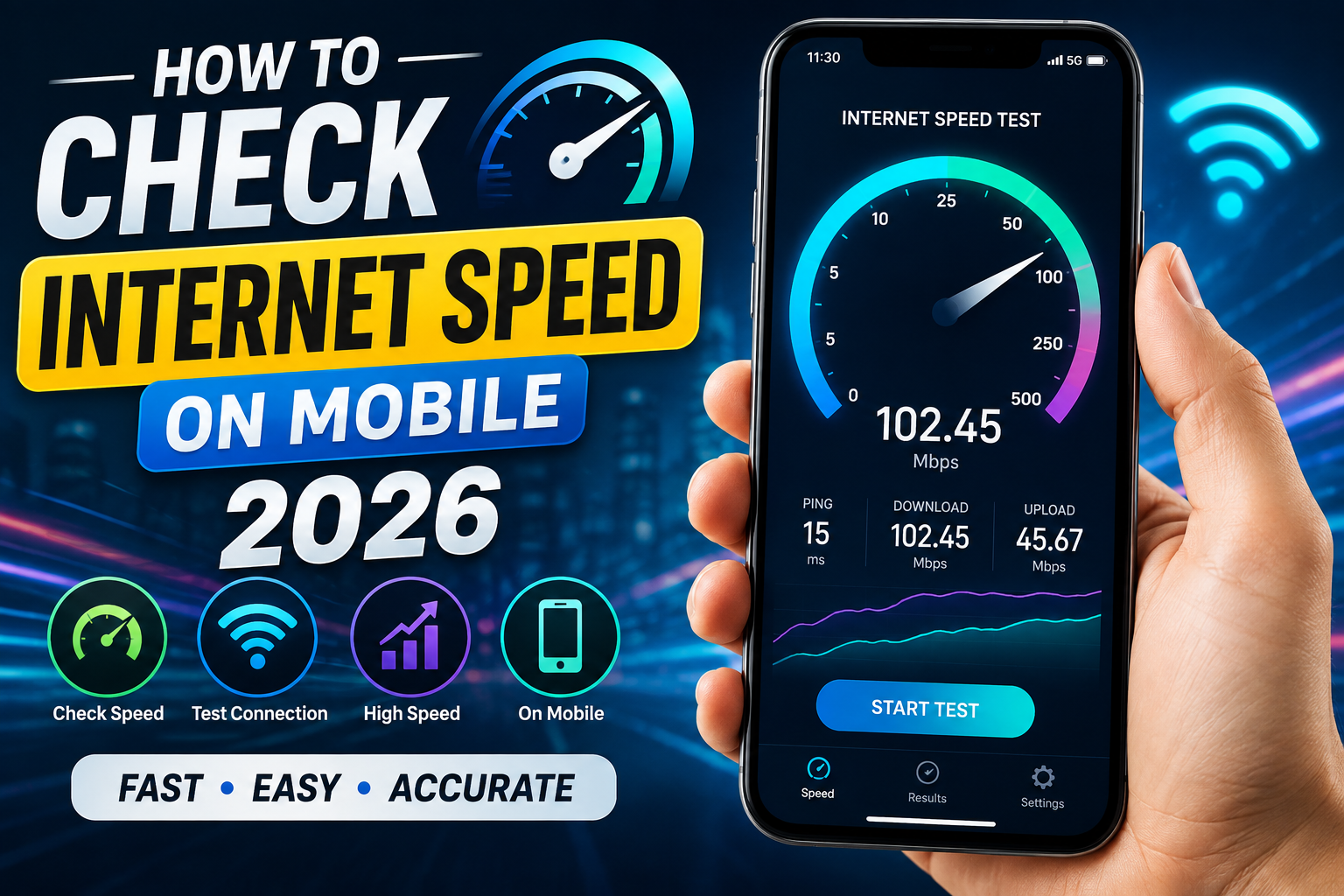 How to Check Internet Speed on Mobile 2026