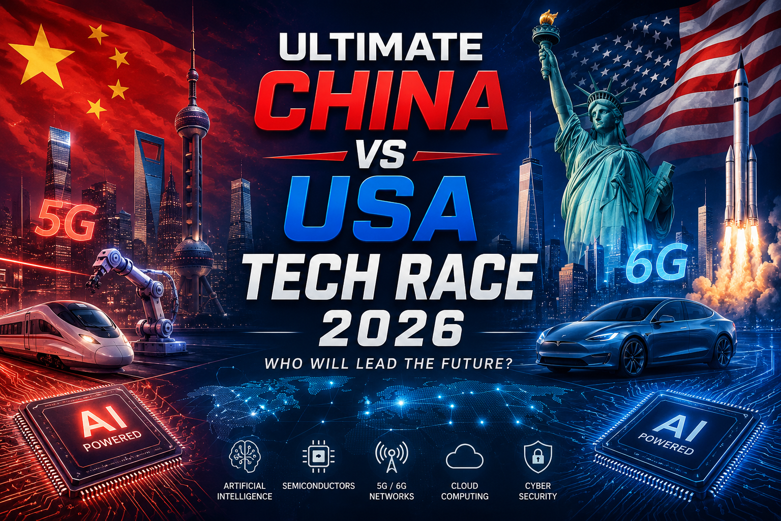 Ultimate China vs USA Tech Race 2026: