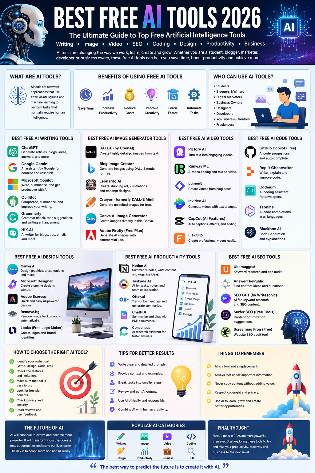 Best Free AI Tools 2026