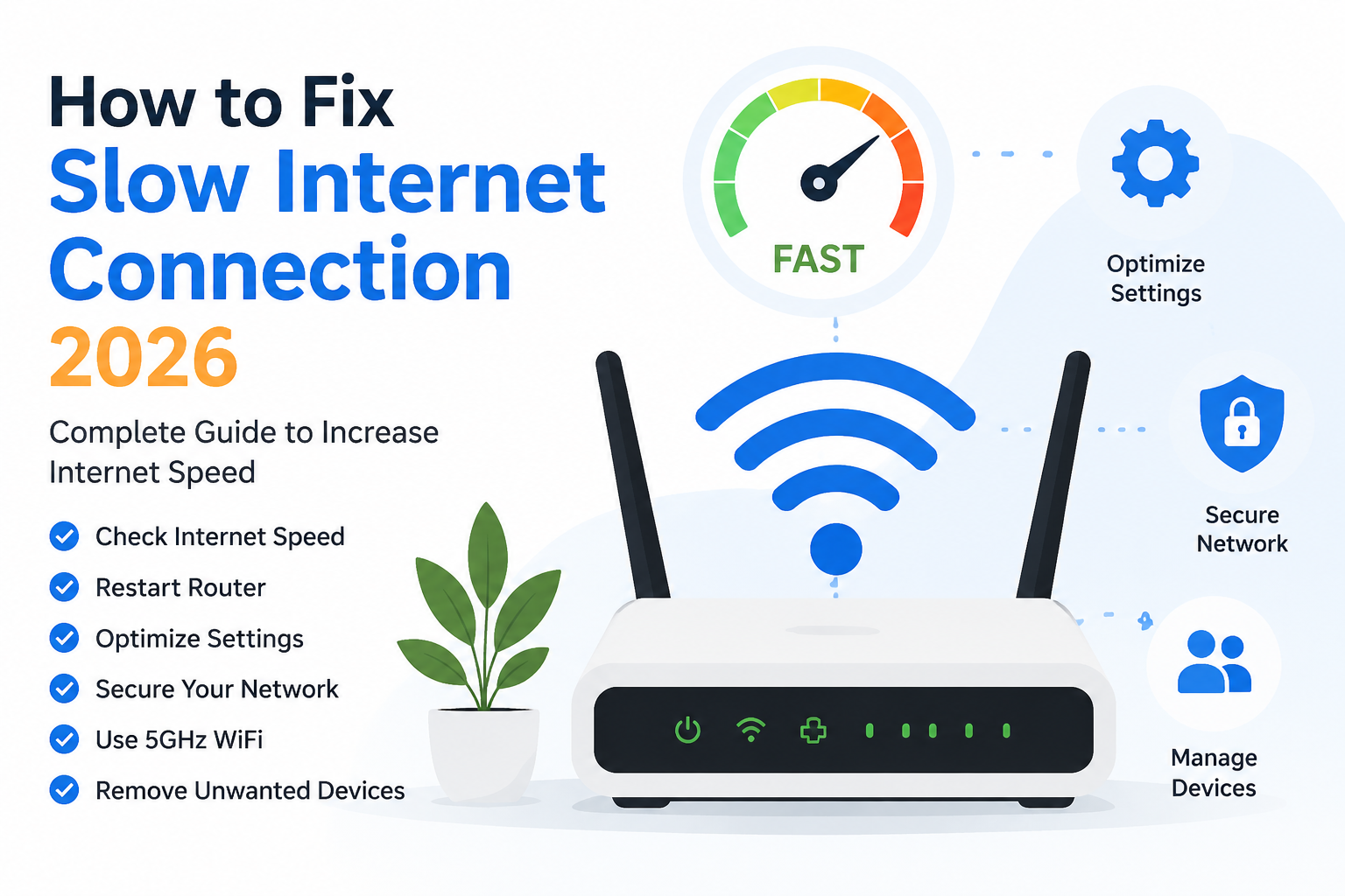 How to Fix Slow Internet Connection 2026